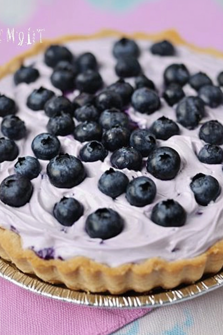 Blueberry Cream Pie