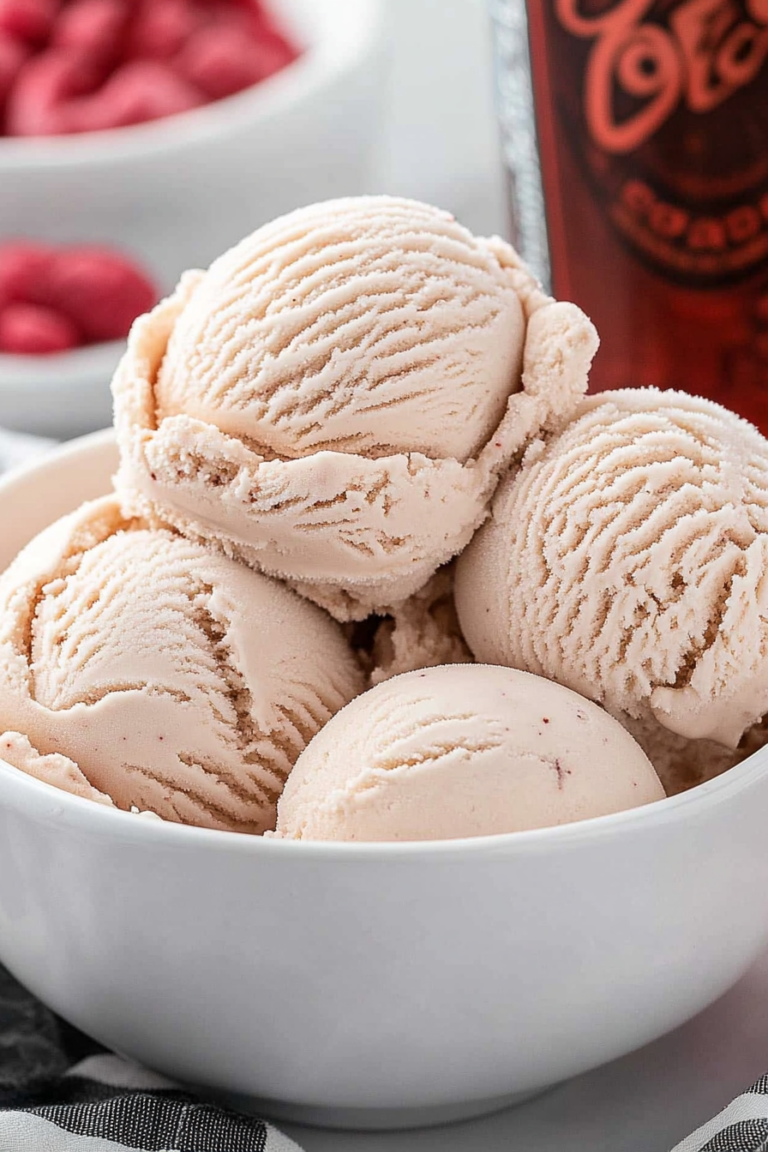 Dr Pepper ice cream