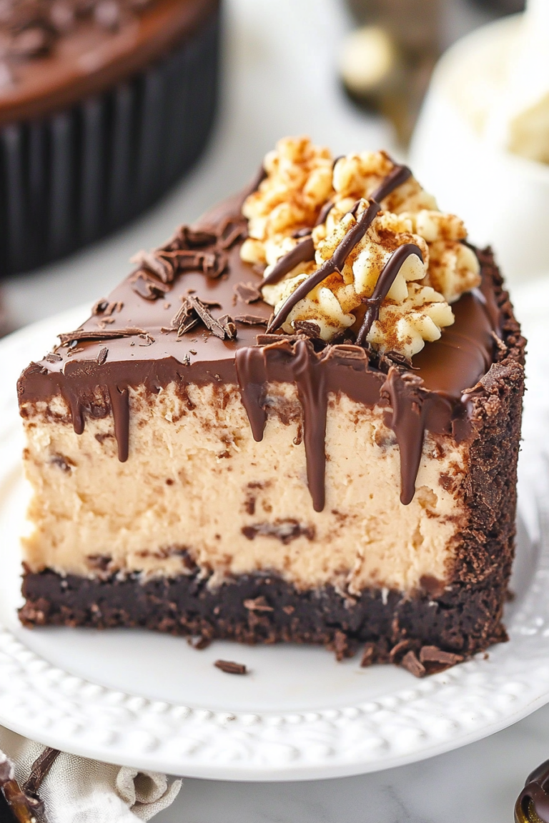 German Chocolate Cheesecake