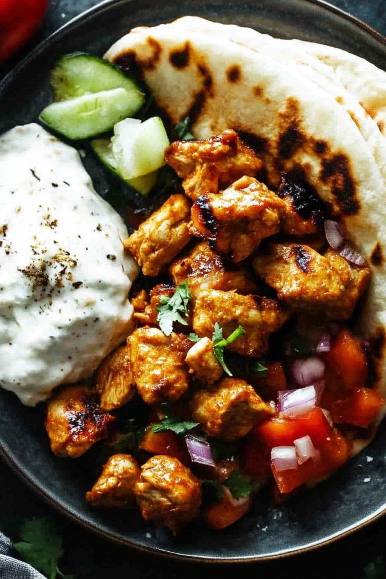 Sheet Pan Chicken Pitas