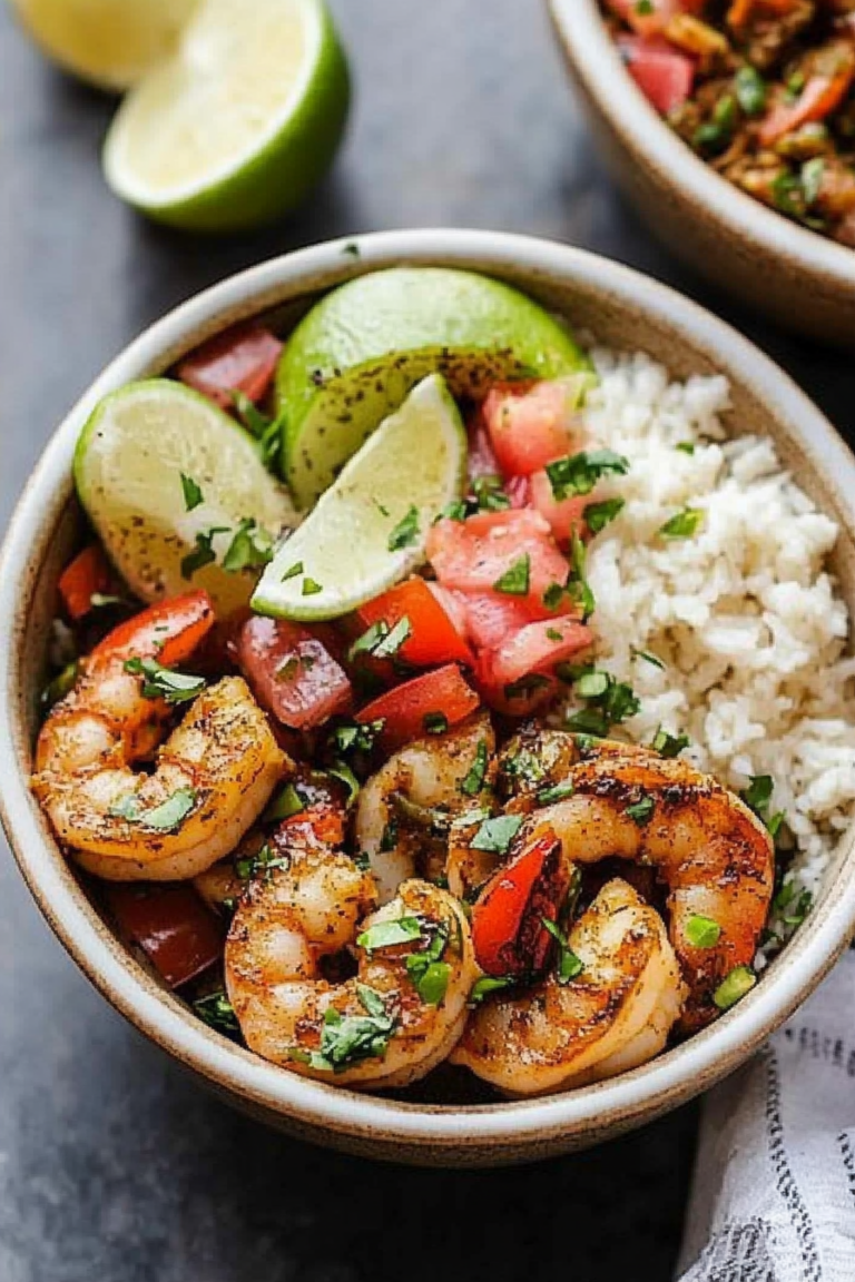 Shrimp Fajita Bowls