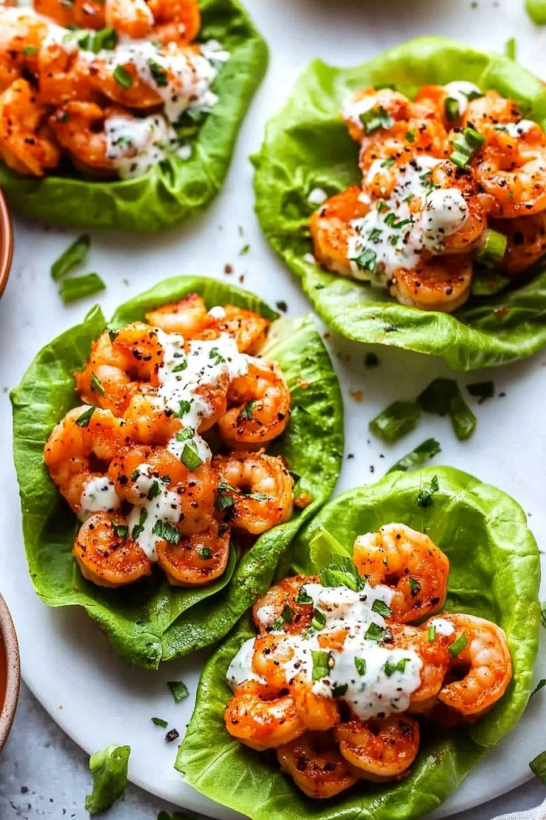 Shrimp Lettuce Wraps