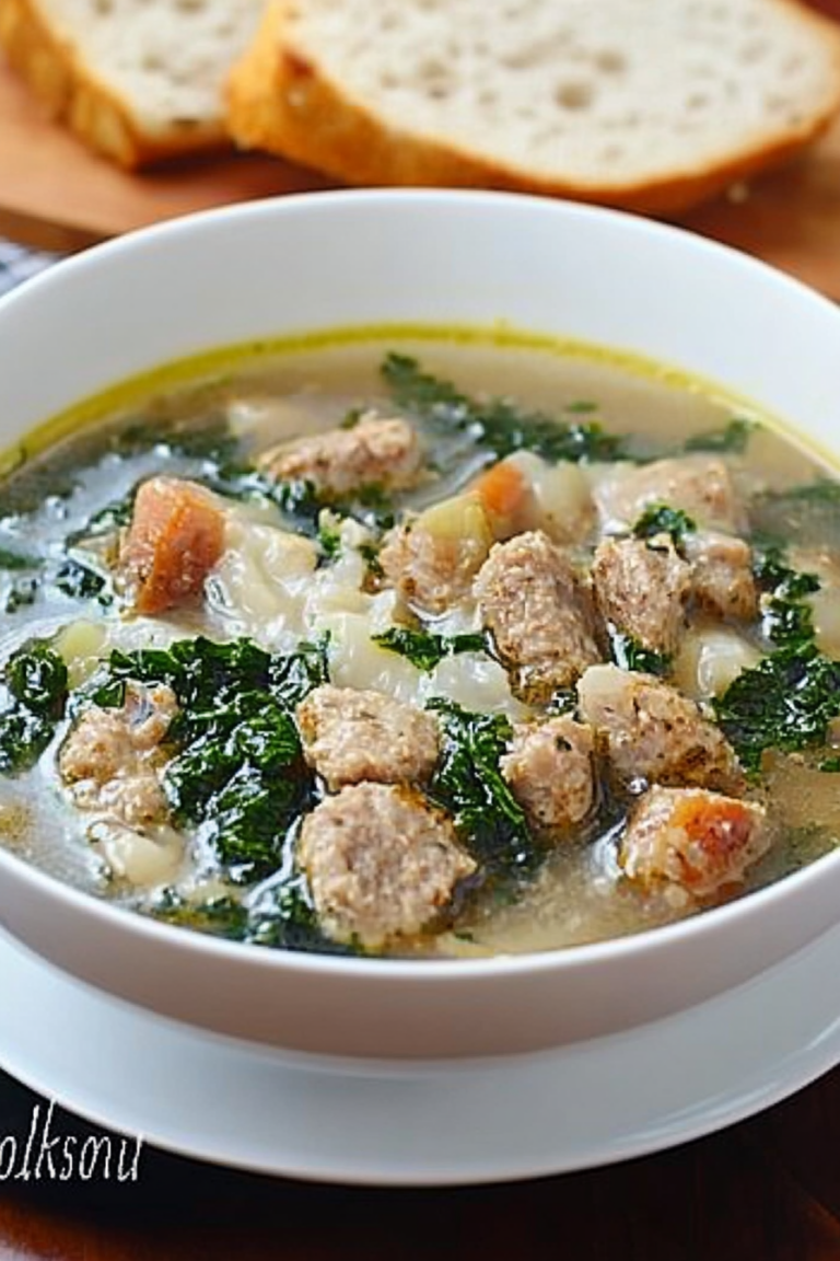 Turkey Sausage Soup