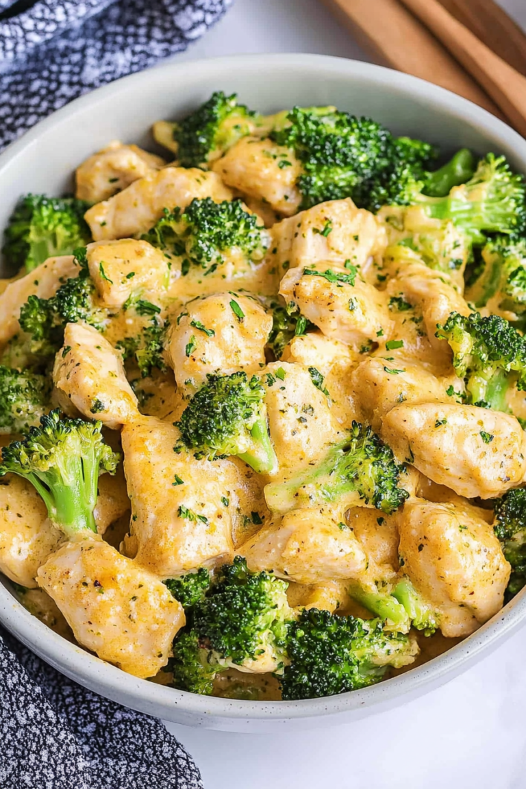 cheesy chicken broccoli
