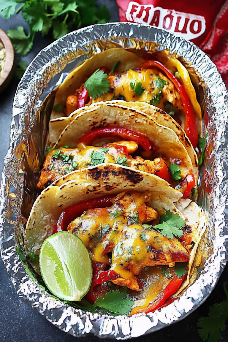 chicken fajitas