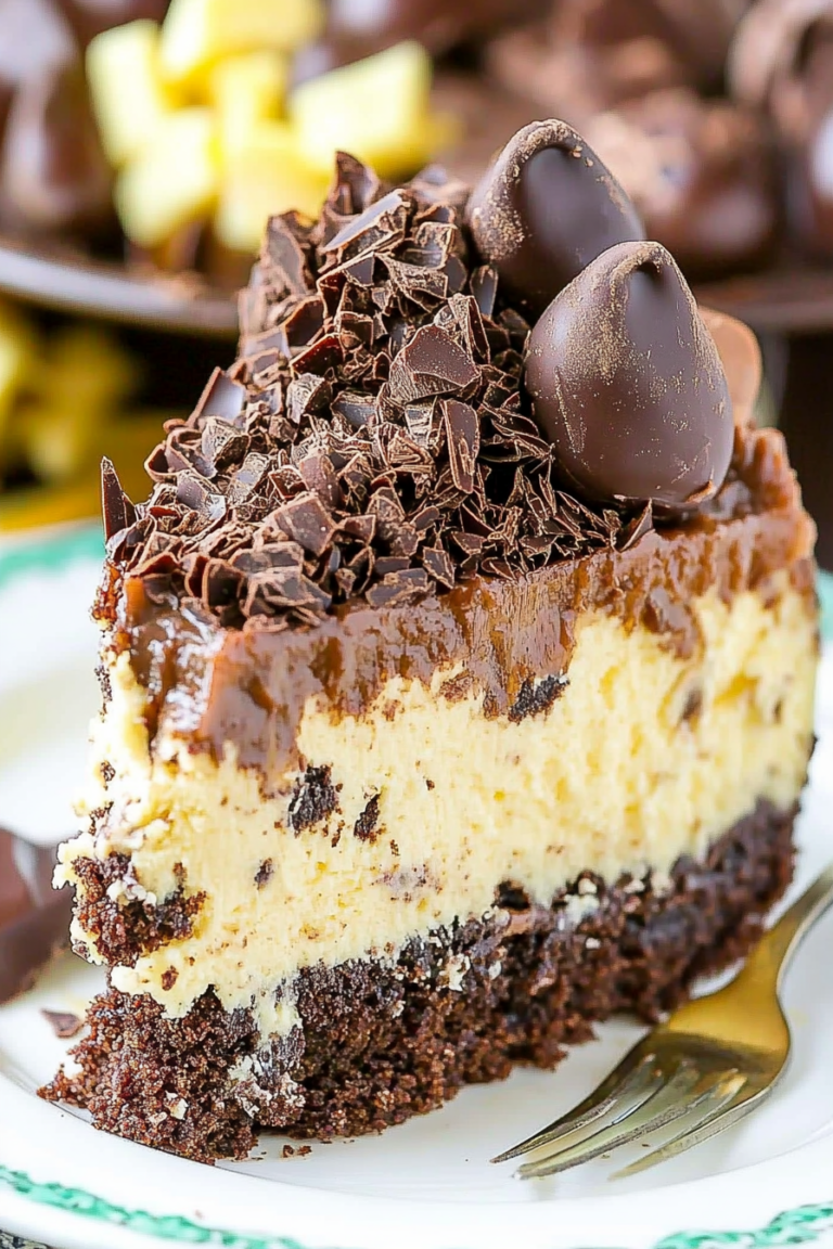 chocolate cheesecake