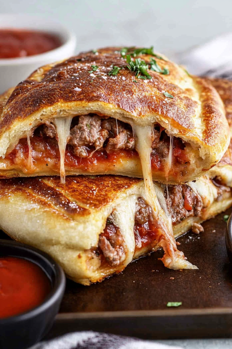 meat calzone