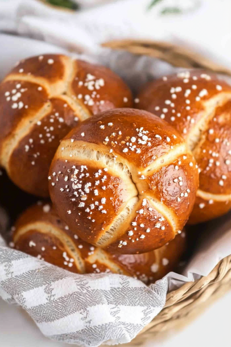 pretzel rolls