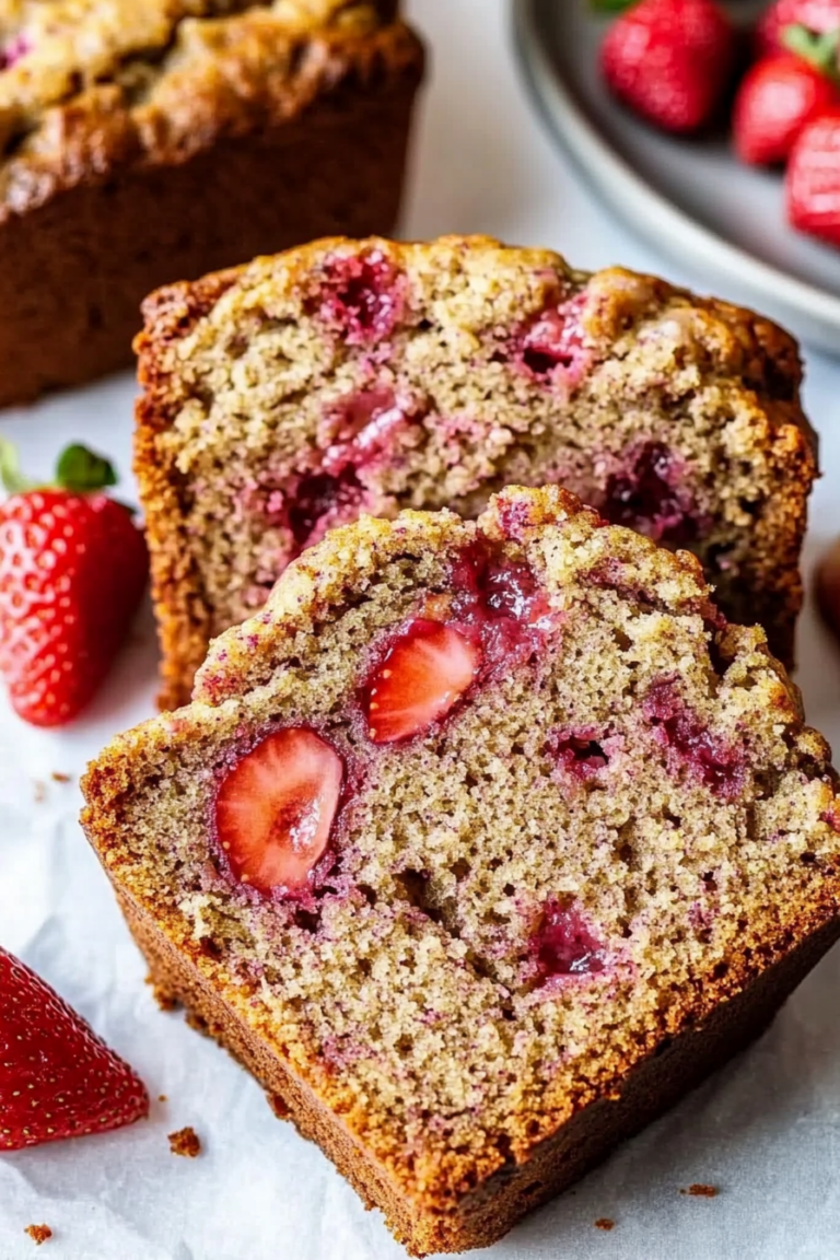 strawberry banana bread
