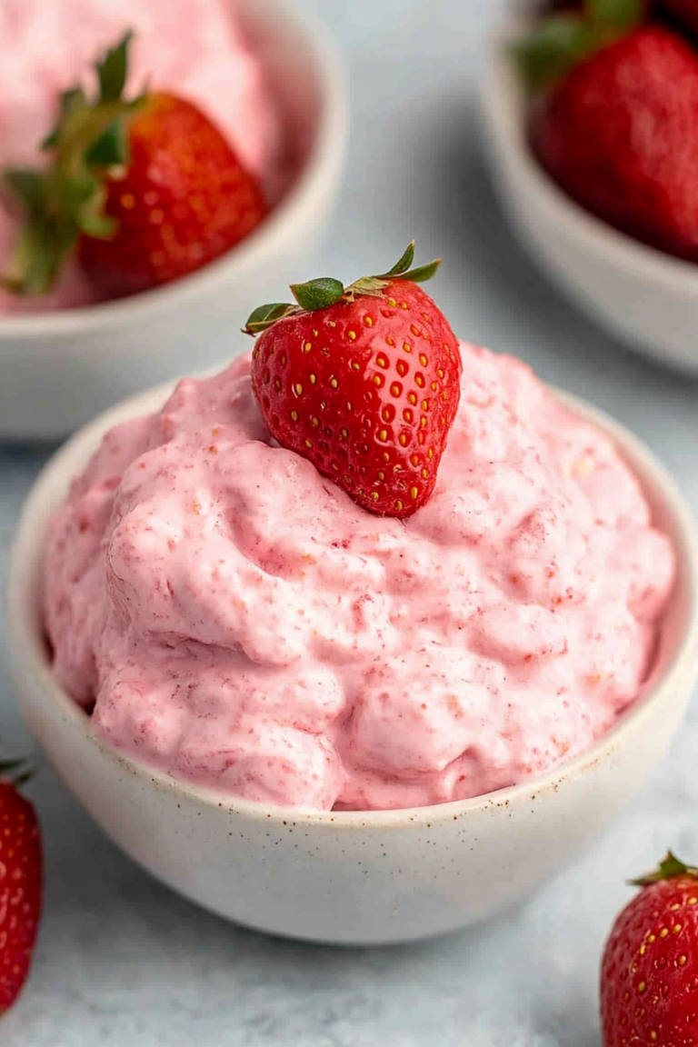 strawberry fluff