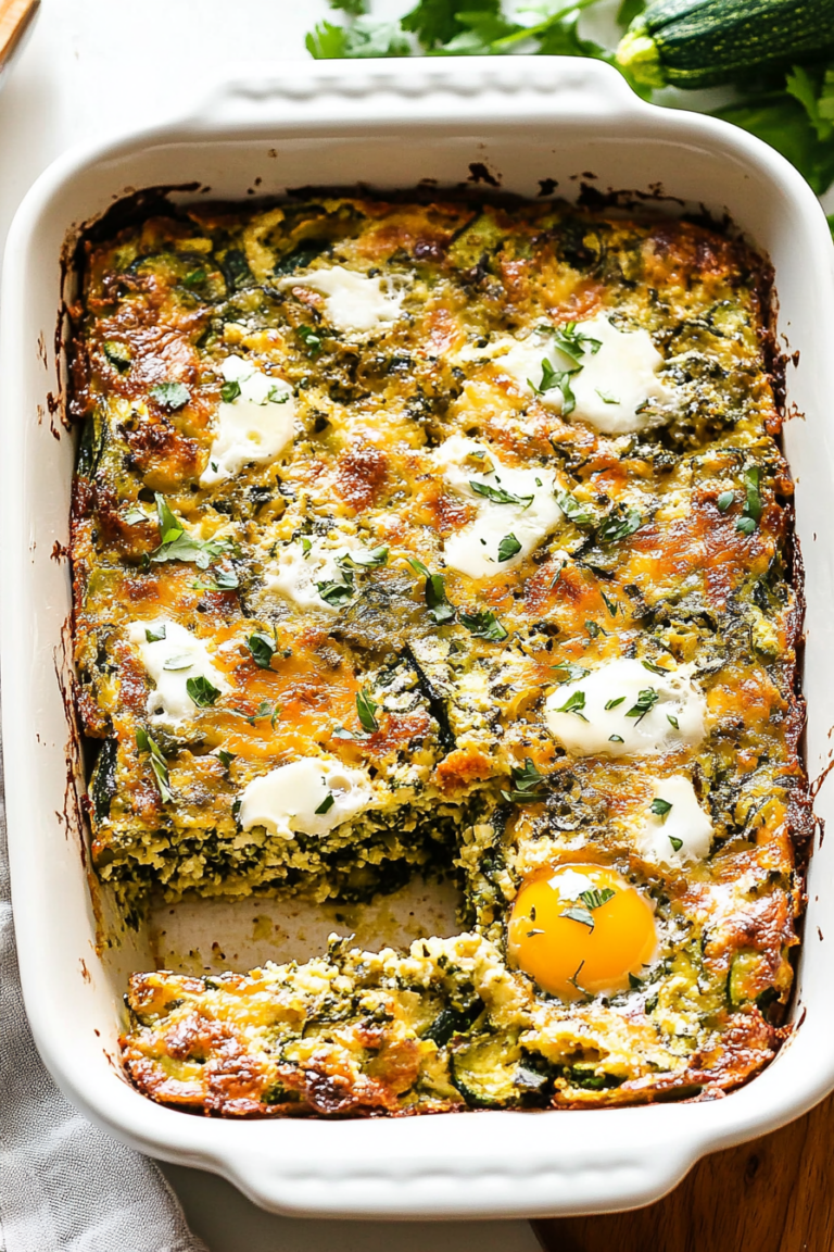 zucchini egg bake