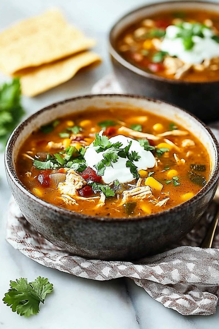 Chicken Enchilada Soup