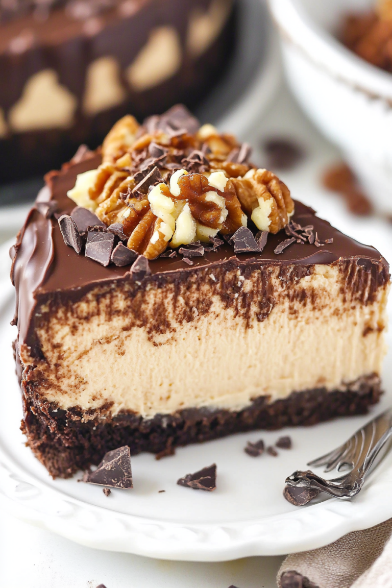 German chocolate cheesecake