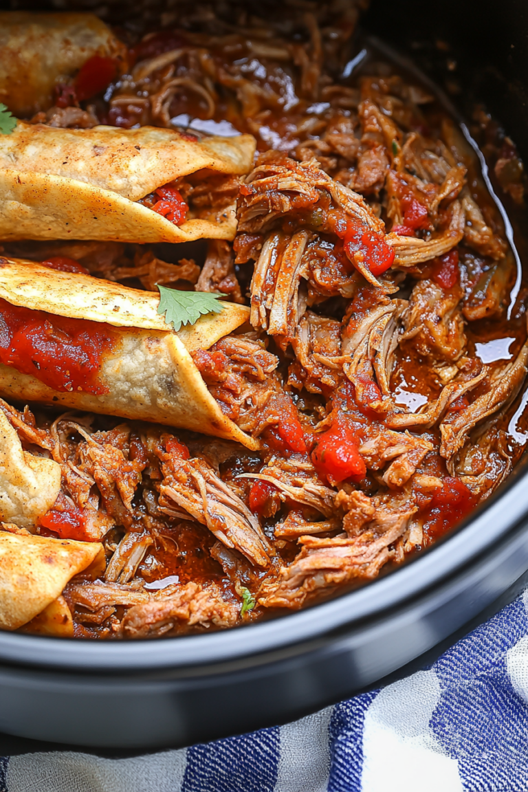 Mexican pork taquitos