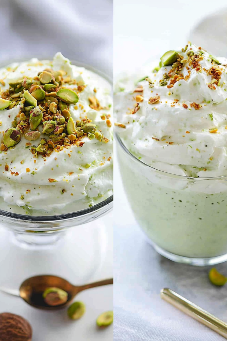 Pistachio dessert
