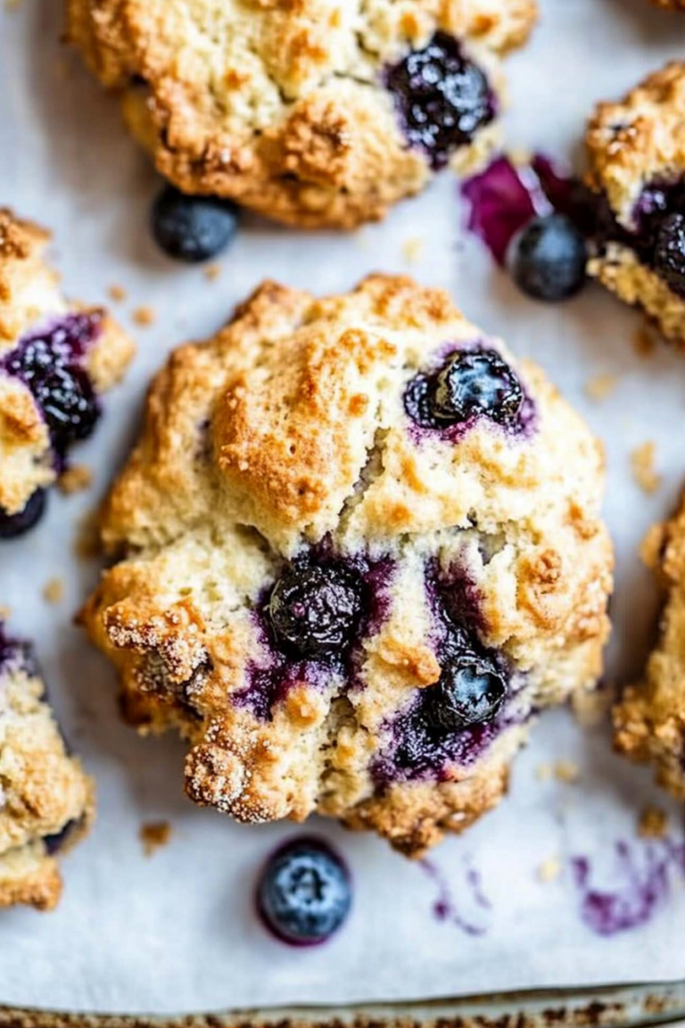 blueberry scones