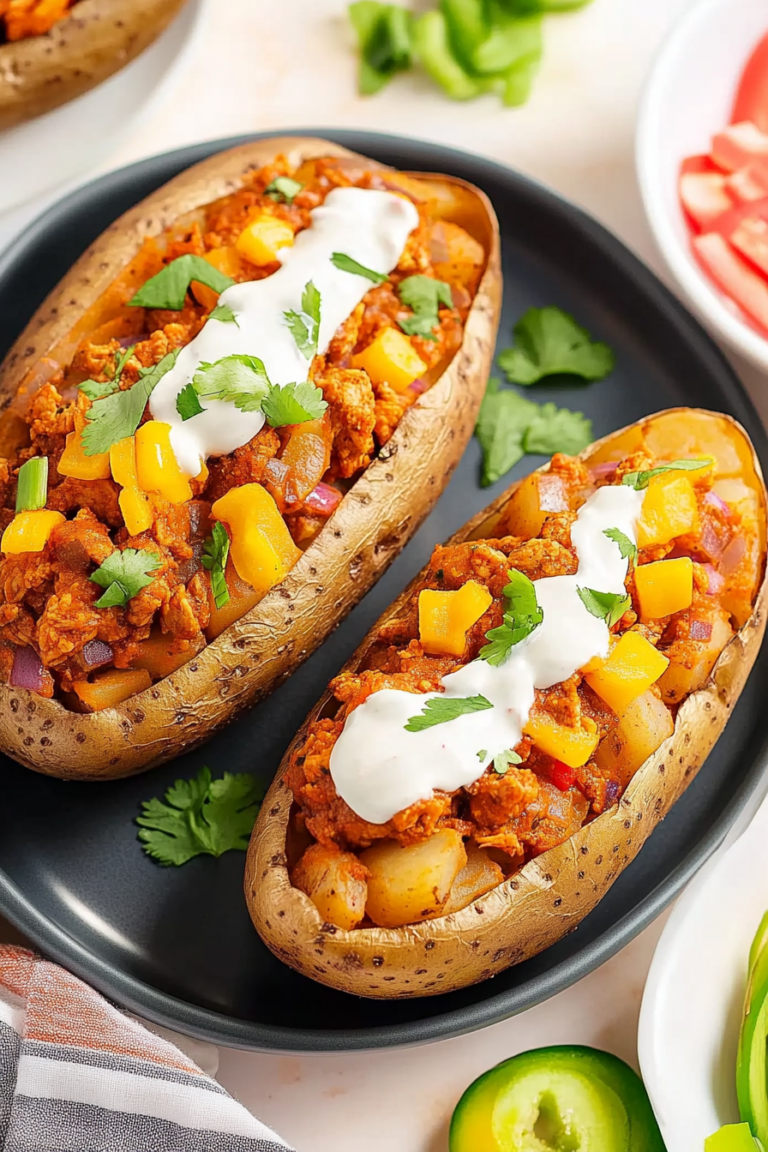 chicken taco potatoes