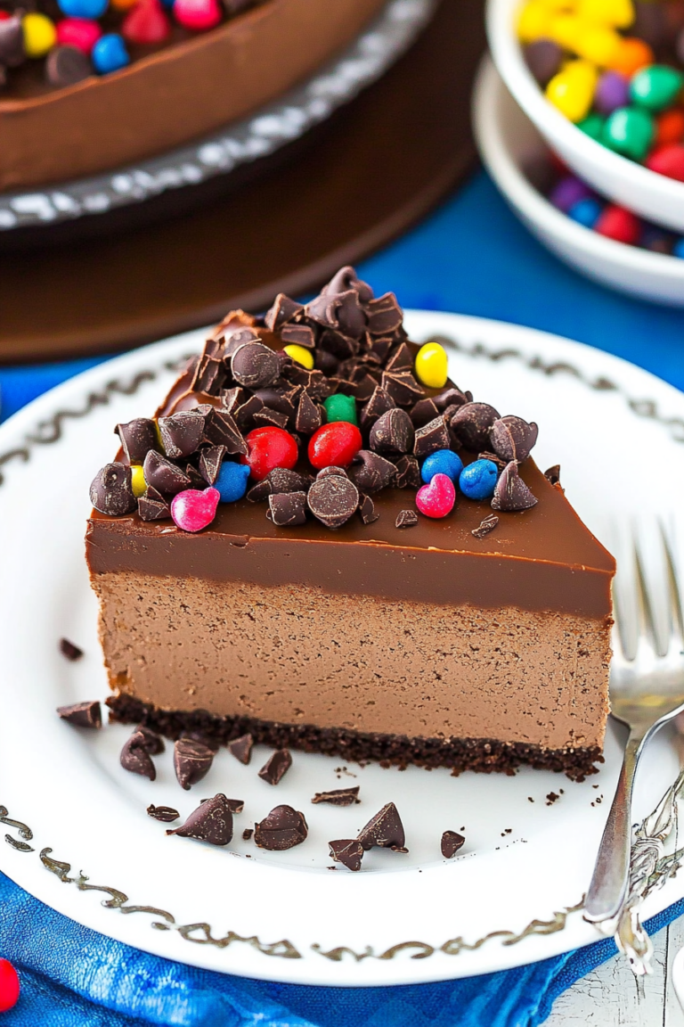 chocolate cheesecake