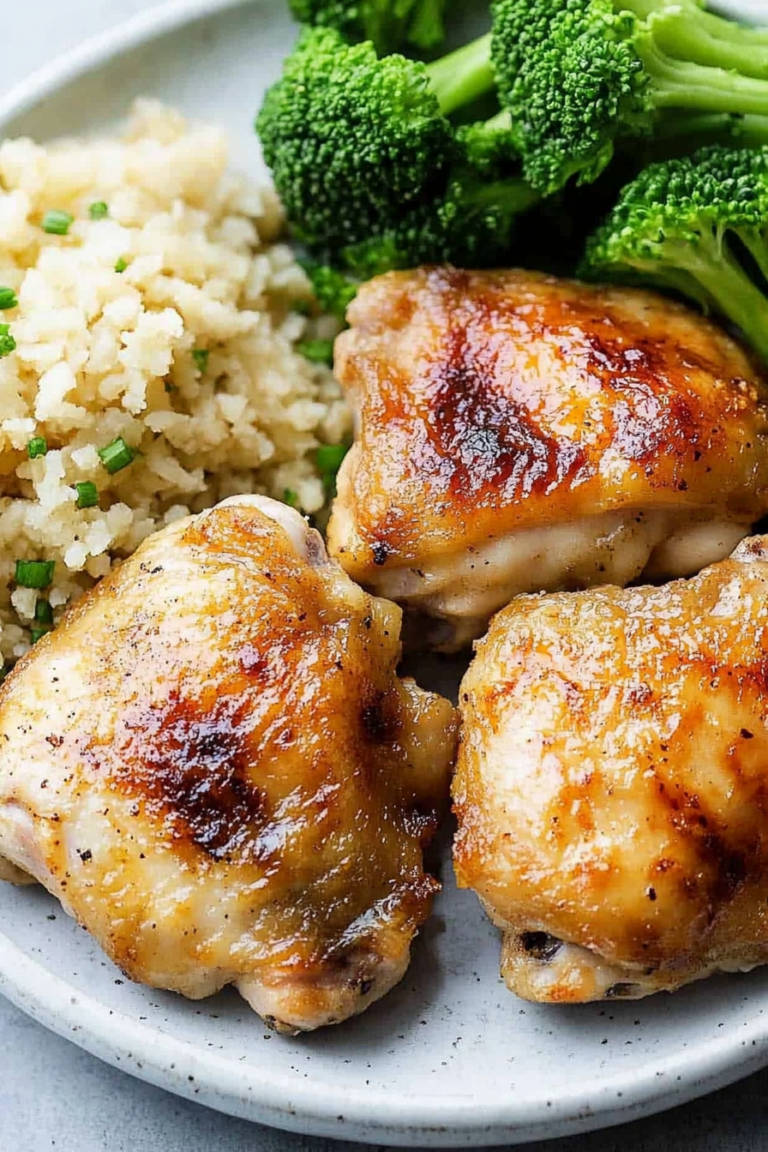 crispy chicken thighs