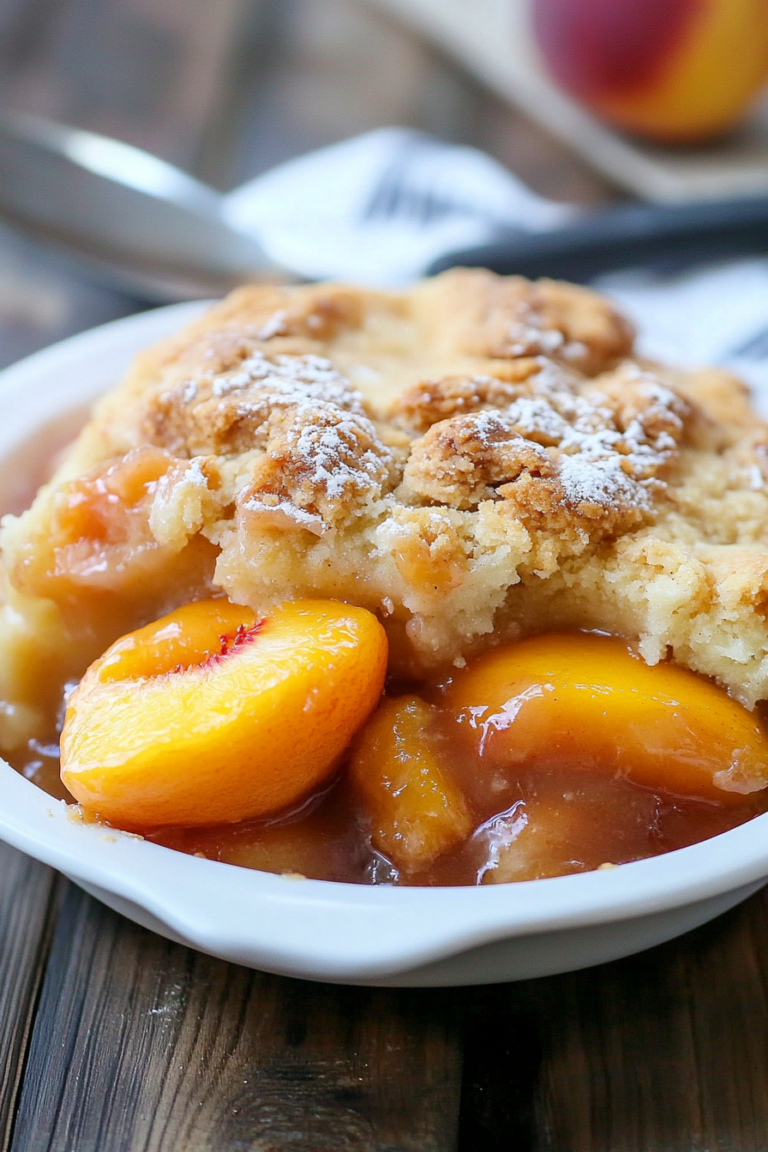 peach cobbler