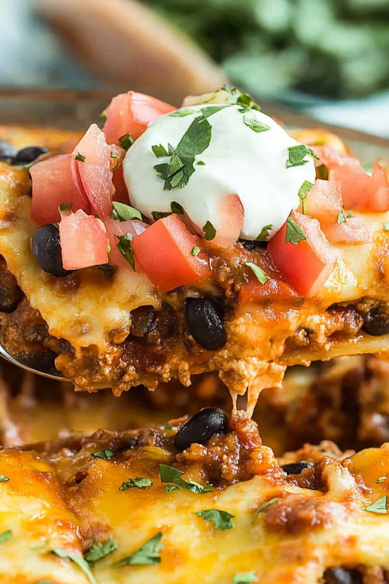 taco lasagna