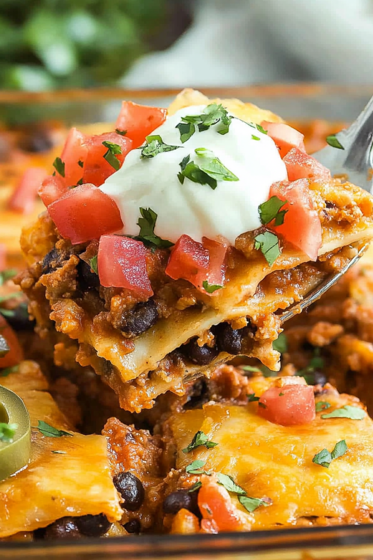 taco lasagna